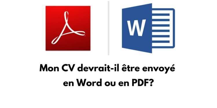CV Word ou CV PDF