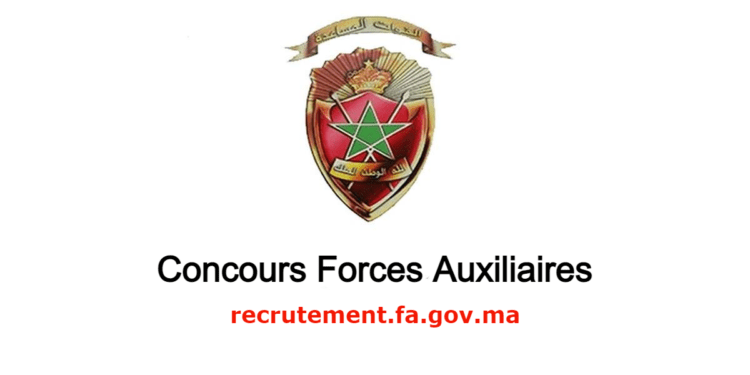 Concours de Recrutement Forces Auxiliaires