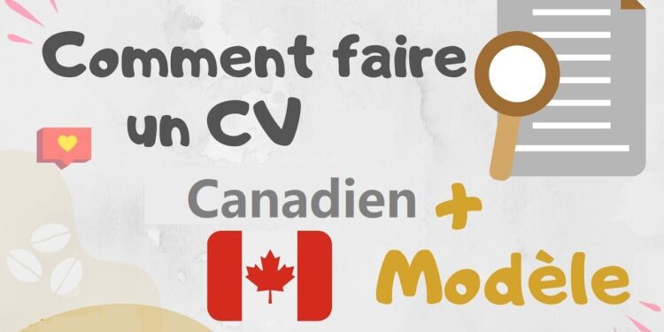 CV Canadien gratuit