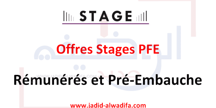 Offres de Stages Maroc