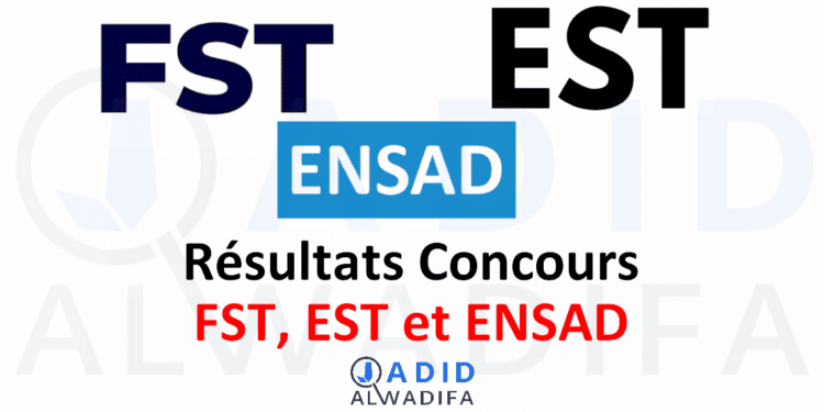 Resultats FST EST ENSAD